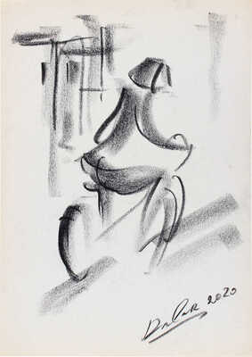 Петухов Алексей Арвидович (Dalar). Девушка на велосипеде